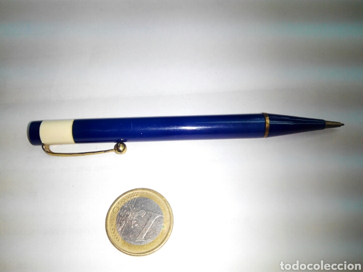 Escriban&iacute;a: Portaminas de celuloide y metal - Foto 1