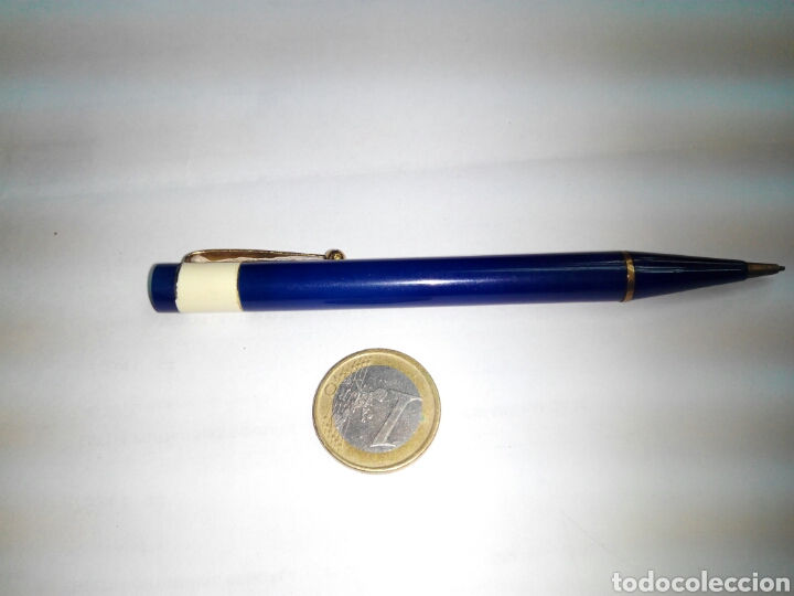 Escriban&iacute;a: Portaminas de celuloide y metal - Foto 2