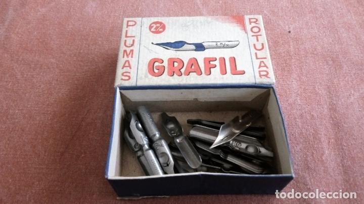 Escriban&iacute;a: CAJA PLUMAS ROTULAR GRAFIL - 2 M/M - Foto 3