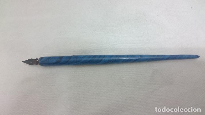 Escriban&iacute;a: PALILLERO PORTA PLUMILLAS CON PLUMA - Foto 3