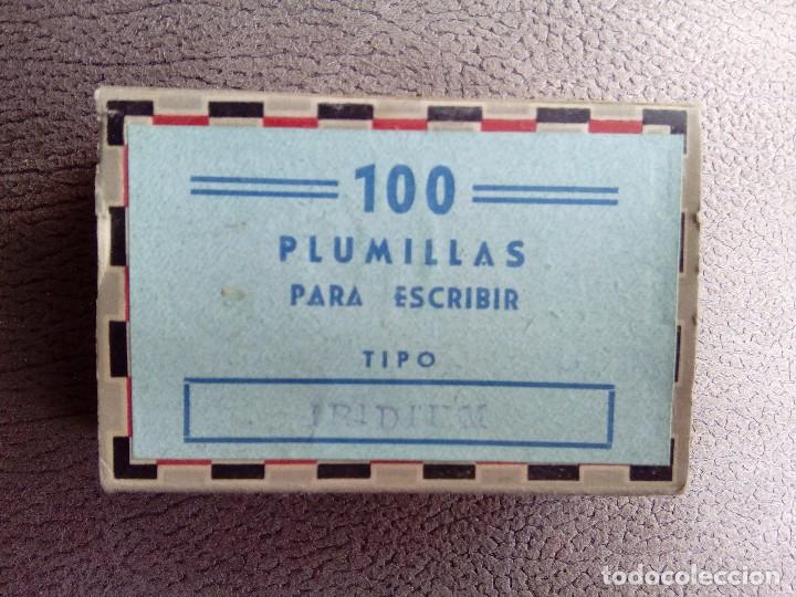 Escriban&iacute;a: caja de 100 plumillas idirium - Foto 1