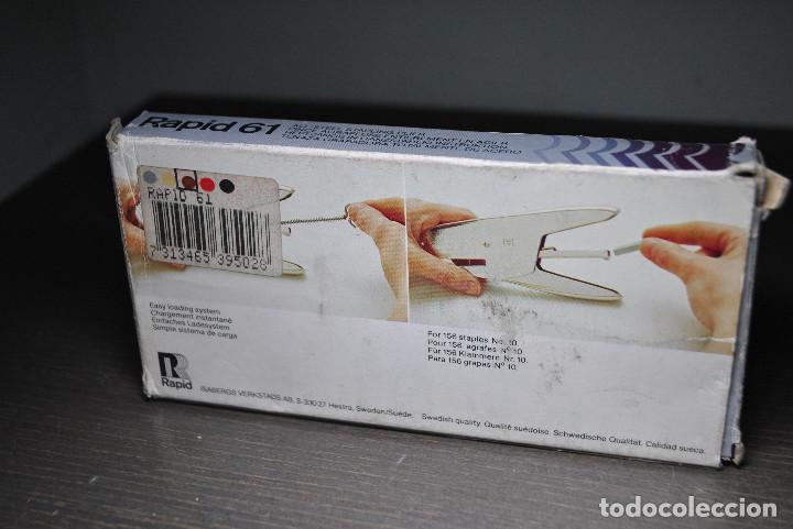 Escriban&iacute;a: Grapadora Rapid 61 - Fabricaci&oacute;n Sueca - Foto 3