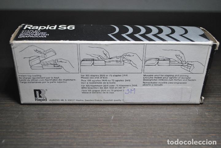 Escriban&iacute;a: Grapadora Rapid S6 - Fabricaci&oacute;n Sueca - Foto 4