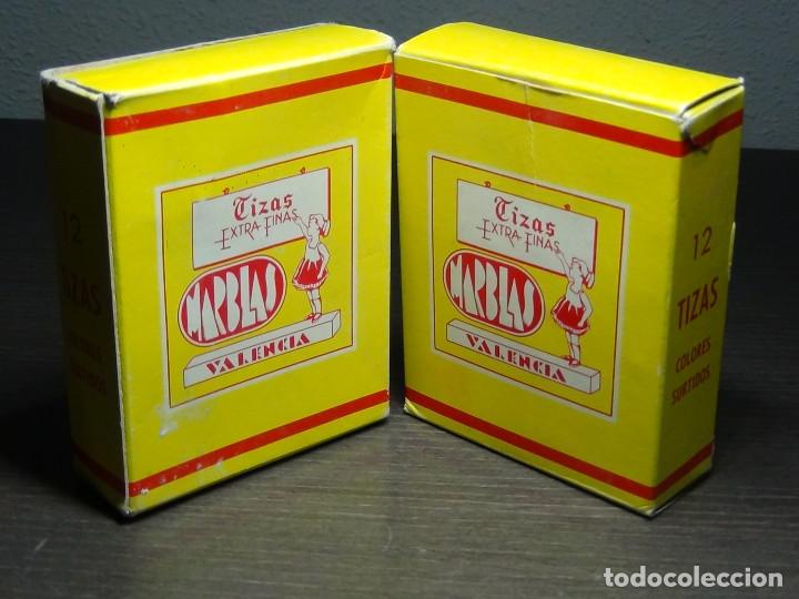 Escriban&iacute;a: Cajas de tizas MARBLAS - Vac&iacute;as - - Foto 2