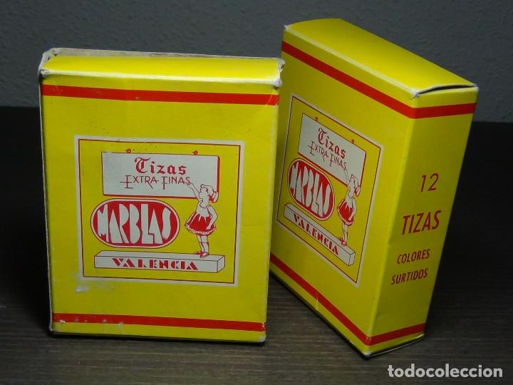 Escriban&iacute;a: Cajas de tizas MARBLAS - Vac&iacute;as - - Foto 3