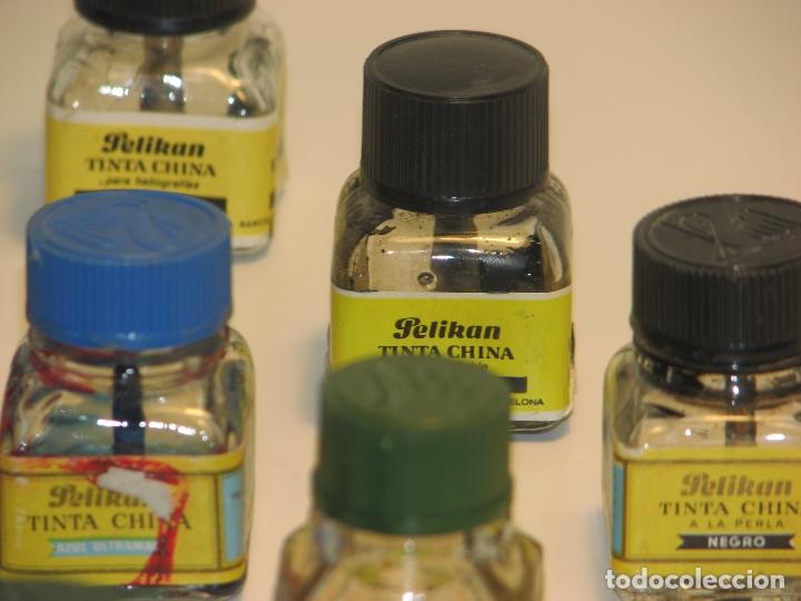 Escriban&iacute;a: LOTE DE TINTEROS PELIKAN Y FIX - Foto 8