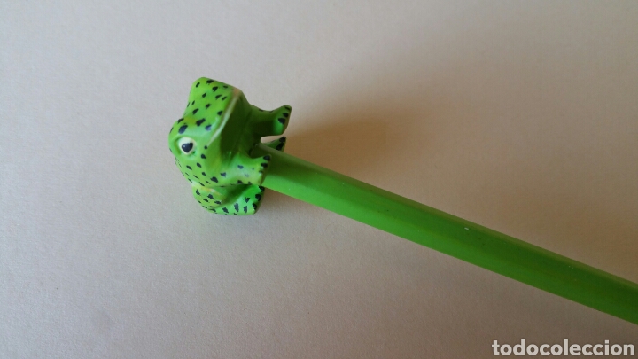 Escriban&iacute;a: L&aacute;piz con rana - Foto 2