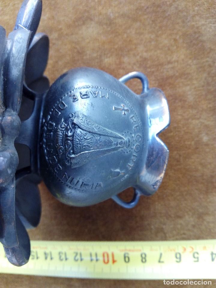 Escriban&iacute;a: Tintero de metal dedicado a la virgen - Foto 2