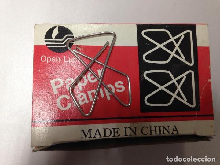 Escriban&iacute;a: CAJA DE 50 CLIPS SUJETA PAPELES N&ordm; 2 MEDIUM - Foto 1