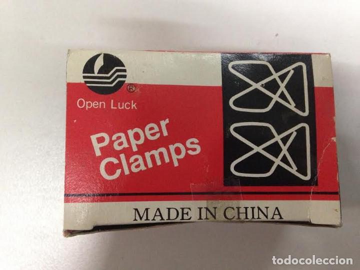 Escriban&iacute;a: CAJA DE 50 CLIPS SUJETA PAPELES N&ordm; 2 MEDIUM - Foto 2
