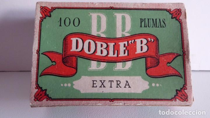 Escriban&iacute;a: CAJA CON 91 PLUMILLAS DOBLE B EXTRA - Foto 1