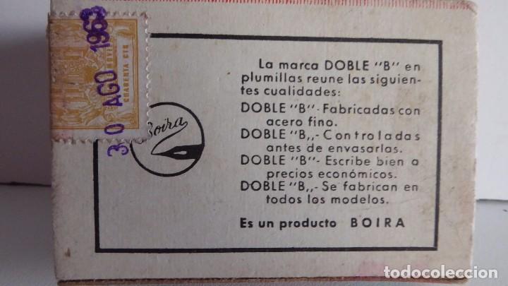Escriban&iacute;a: CAJA CON 91 PLUMILLAS DOBLE B EXTRA - Foto 2