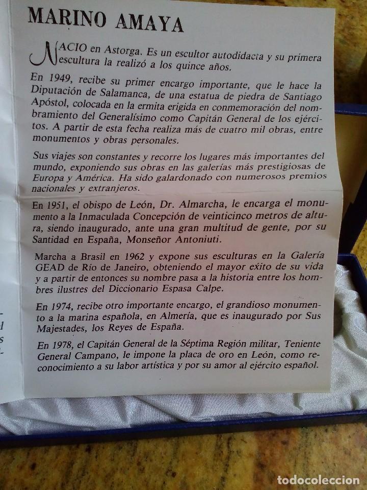 Escriban&iacute;a: Abrecartas de bronce del escultor Alfonso Amaya - Foto 9