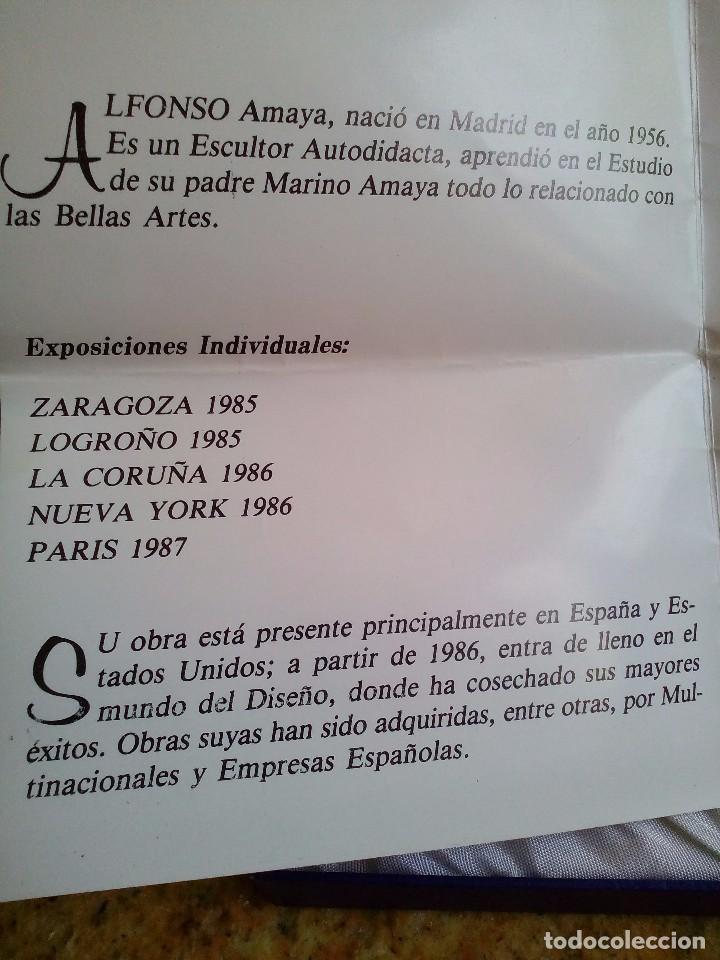 Escriban&iacute;a: Abrecartas de bronce del escultor Alfonso Amaya - Foto 10