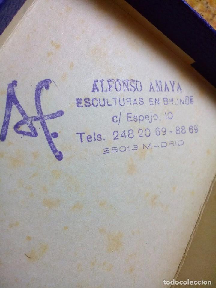 Escriban&iacute;a: Abrecartas de bronce del escultor Alfonso Amaya - Foto 13