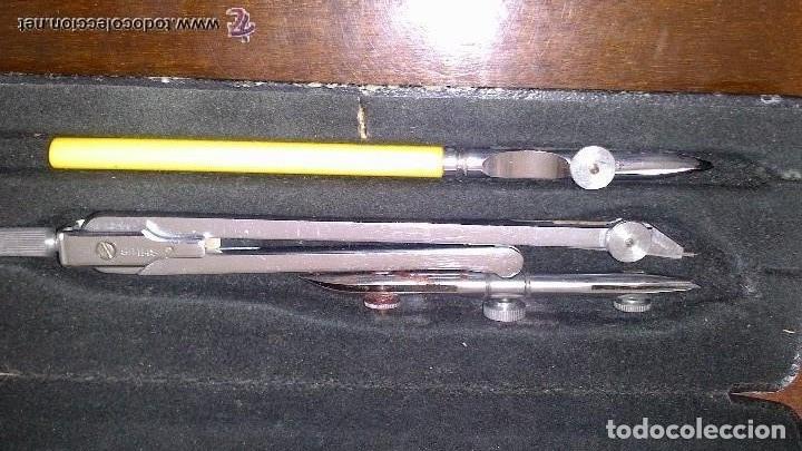 Escriban&iacute;a: ANTIGUO COMPAS MARCA PRECISION - Foto 2