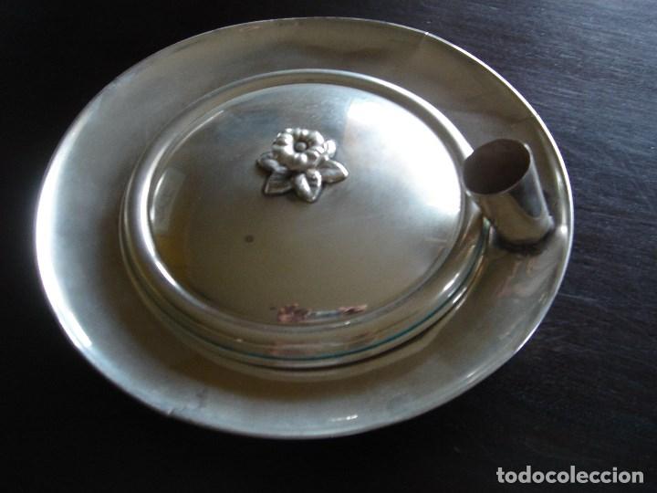 Escriban&iacute;a: muy antiguo tintero de escribano - Foto 1