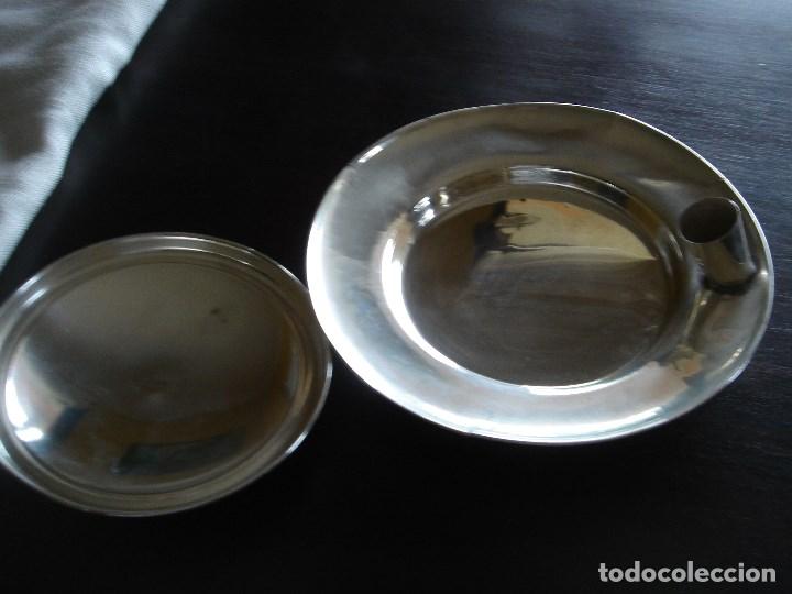 Escriban&iacute;a: muy antiguo tintero de escribano - Foto 7