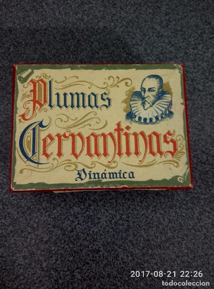 Escriban&iacute;a: CAJITA DE PLUMILLAS CERVANTINAS - Foto 1