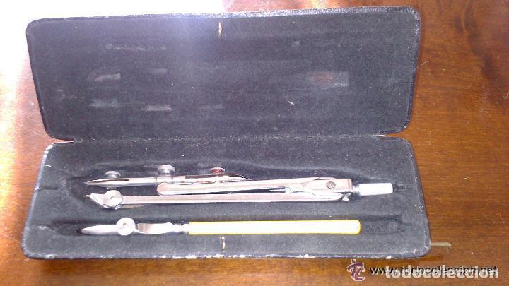 Escriban&iacute;a: ANTIGUO COMPAS MARCA PRECISION - Foto 2