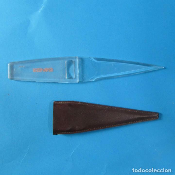 Escriban&iacute;a: ENWEST. ABRECARTAS DE PL&Aacute;STICO CON FUNDA - Foto 2