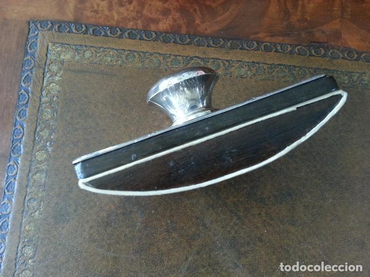 Escriban&iacute;a: TINTERO Y SECANTE PLATA - Foto 4