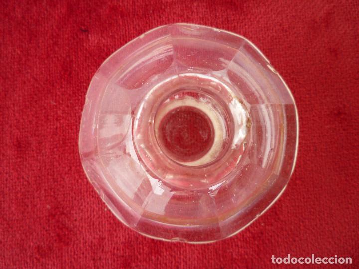 Escriban&iacute;a: TINTERO DE CRISTAL DE ROCA DE PRINCIPIOS DEL SIGLO PASADO - Foto 3