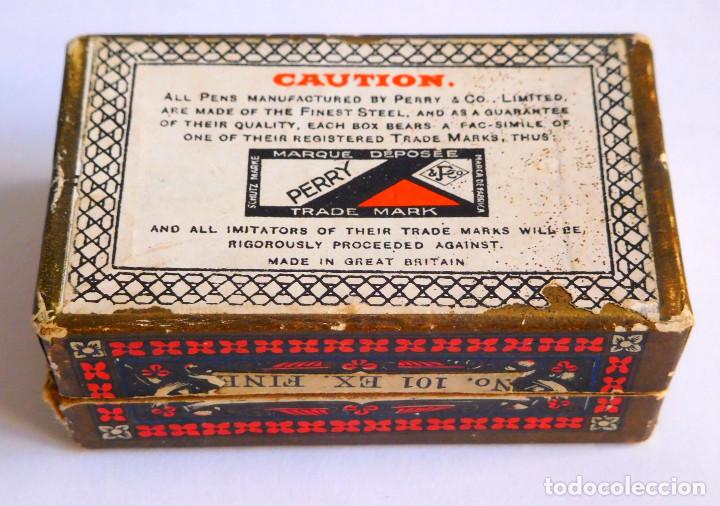 Escriban&iacute;a: 20 PLUMINES Y CAJA ORIGINAL PERRY & Co. - Foto 5