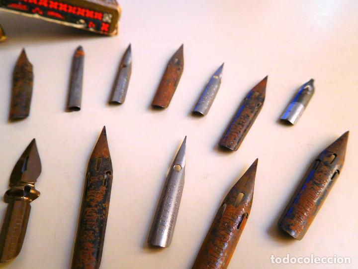 Escriban&iacute;a: 20 PLUMINES Y CAJA ORIGINAL PERRY & Co. - Foto 6