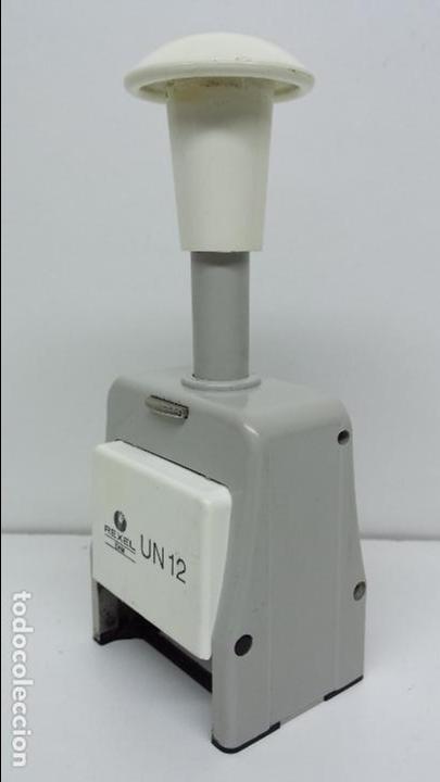 Escriban&iacute;a: ANTIGUO SELLO NUMERADOR AUTOM&Aacute;TICO - REXEL ENM - Foto 3