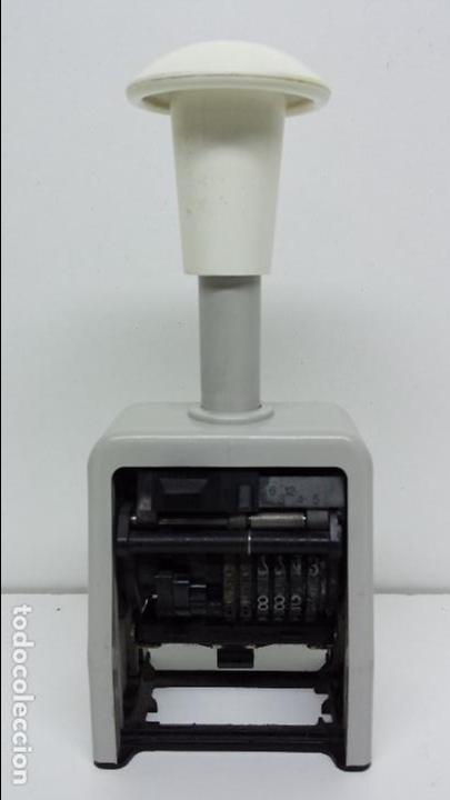 Escriban&iacute;a: ANTIGUO SELLO NUMERADOR AUTOM&Aacute;TICO - REXEL ENM - Foto 5