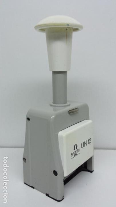 Escriban&iacute;a: ANTIGUO SELLO NUMERADOR AUTOM&Aacute;TICO - REXEL ENM - Foto 6