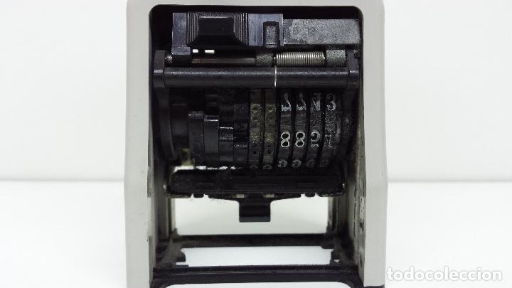 Escriban&iacute;a: ANTIGUO SELLO NUMERADOR AUTOM&Aacute;TICO - REXEL ENM - Foto 7