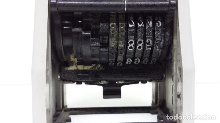 Escriban&iacute;a: ANTIGUO SELLO NUMERADOR AUTOM&Aacute;TICO - REXEL ENM - Foto 8