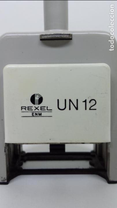 Escriban&iacute;a: ANTIGUO SELLO NUMERADOR AUTOM&Aacute;TICO - REXEL ENM - Foto 9