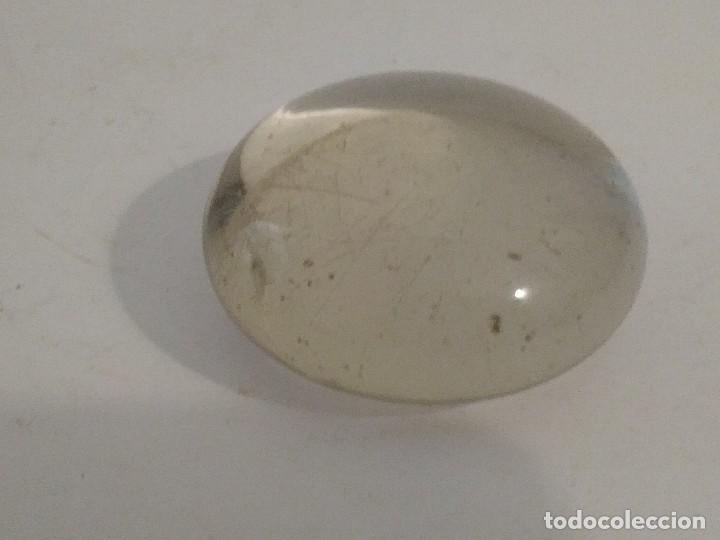 Escriban&iacute;a: ANTIGUO PISAPAPELES DE CRISTAL LUPA - Foto 5