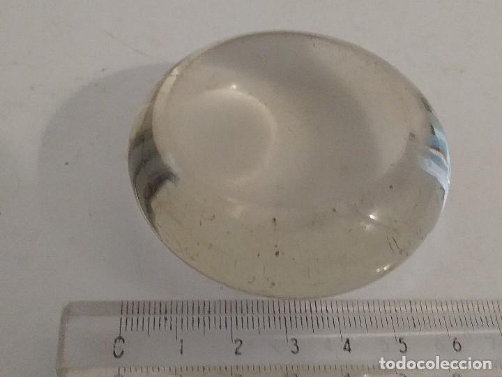 Escriban&iacute;a: ANTIGUO PISAPAPELES DE CRISTAL LUPA - Foto 8