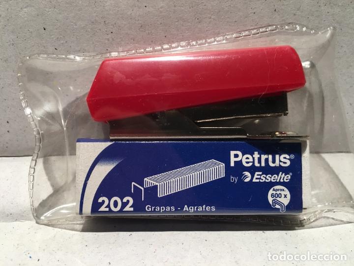 Escriban&iacute;a: MINI GRAPADORA PETRUS A&Ntilde;OS 80 SIN EXTRENAR - Foto 1