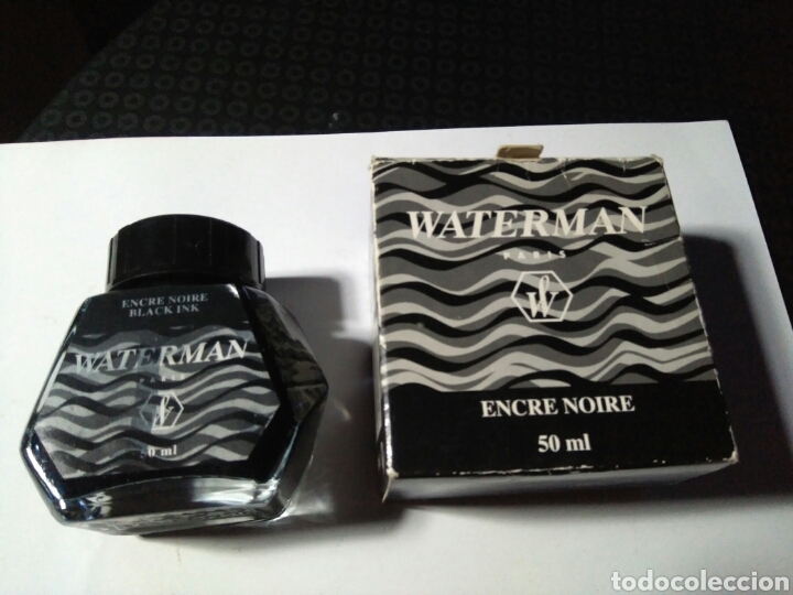 Escriban&iacute;a: Tinta Waterman Negra - Foto 1