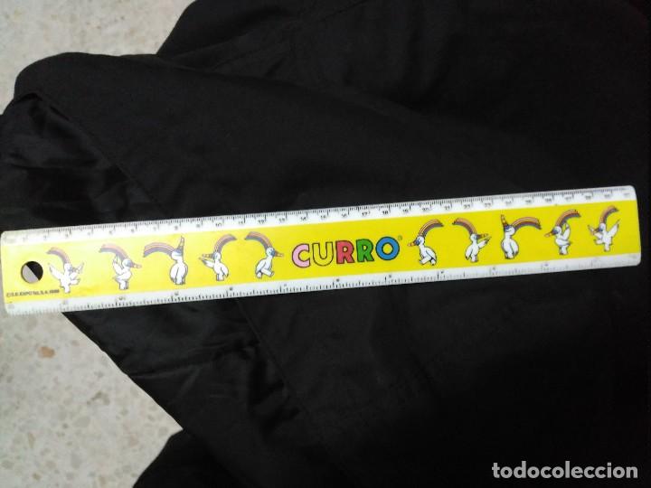 Escriban&iacute;a: regla con imagen de curro plastico 1989 30 cms - Foto 1