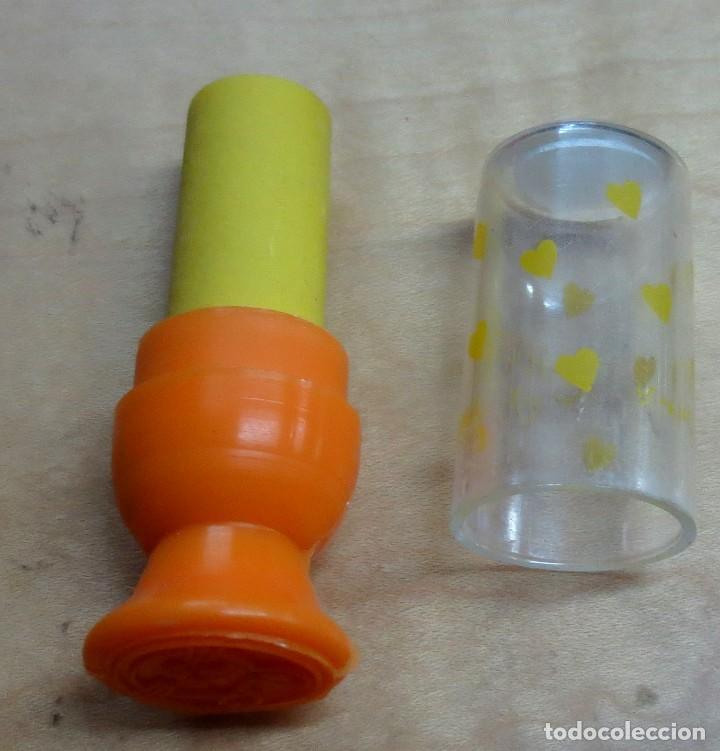 Writing Items: GOMA EN FORMA DE PINTALABIOS NOVELTY ERASERS MON AMI COLOR AMARILLO NUEVA