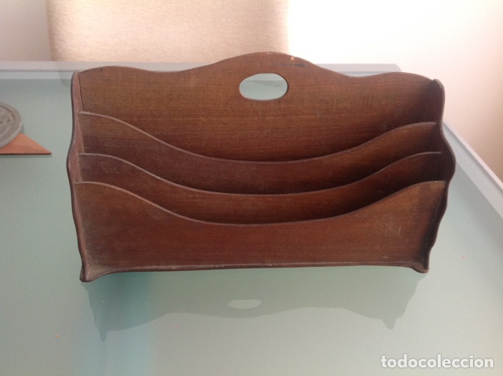 Escriban&iacute;a: Guardacartas despacho escriban&iacute;a madera - Foto 2