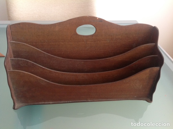 Escriban&iacute;a: Guardacartas despacho escriban&iacute;a madera - Foto 3
