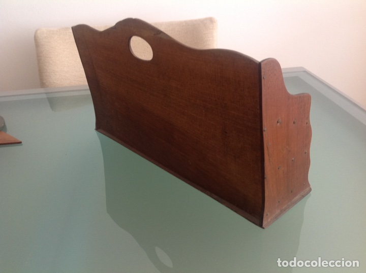 Escriban&iacute;a: Guardacartas despacho escriban&iacute;a madera - Foto 6