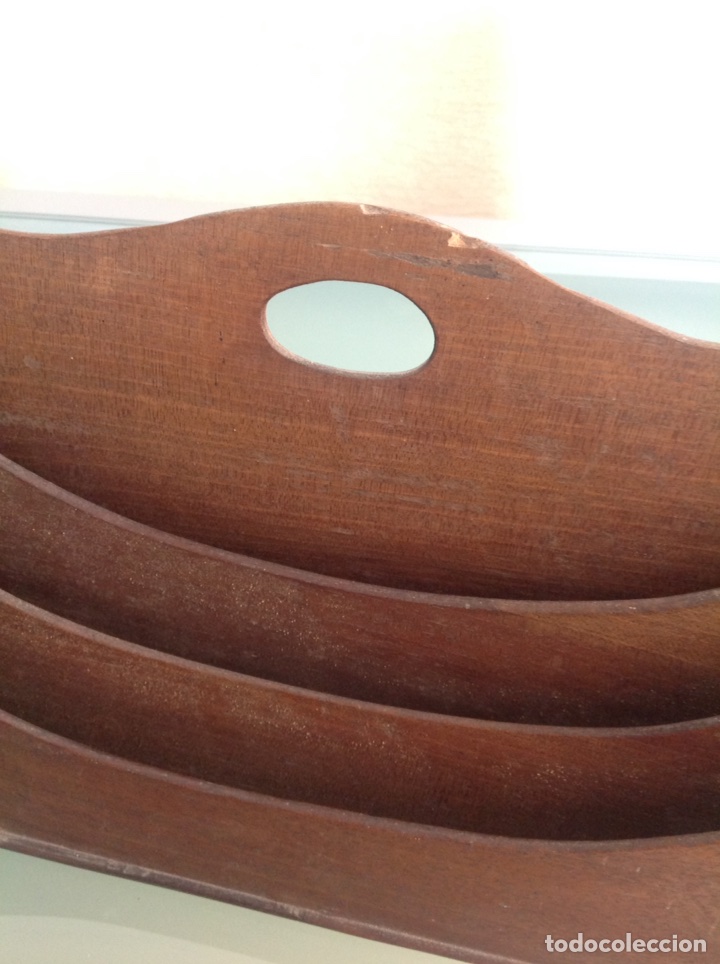 Escriban&iacute;a: Guardacartas despacho escriban&iacute;a madera - Foto 7