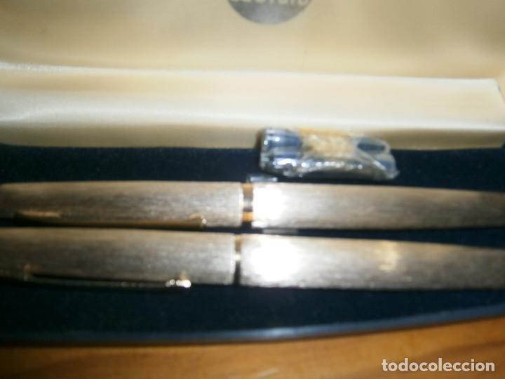 Escriban&iacute;a: importantes par de plumas en buen estado - Foto 2
