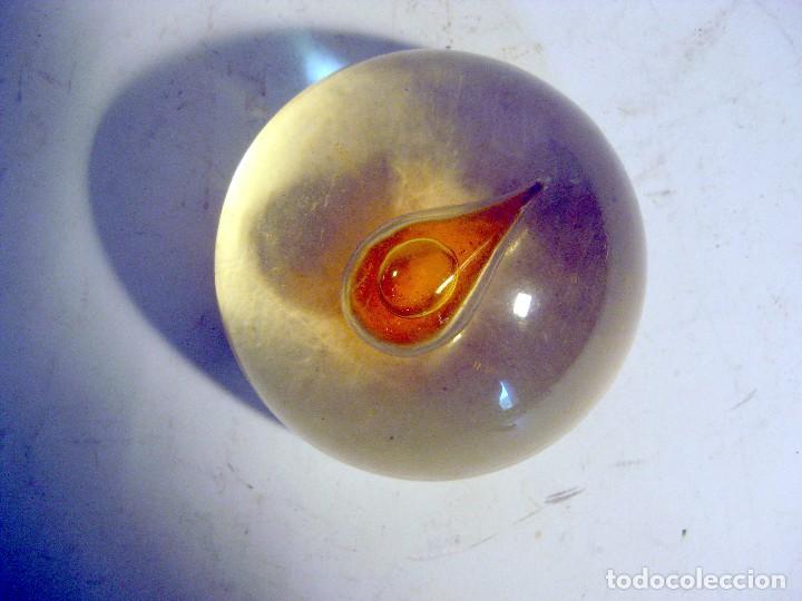 Escriban&iacute;a: PISAPAPELES DE CRISTAL VINTAGE - Foto 2