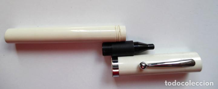 Escriban&iacute;a: Sheaffer para roller. Sin carga. 13 cm de largo con capucha - Foto 1