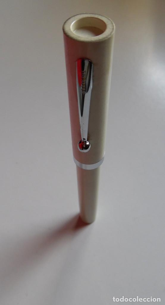 Escriban&iacute;a: Sheaffer para roller. Sin carga. 13 cm de largo con capucha - Foto 2