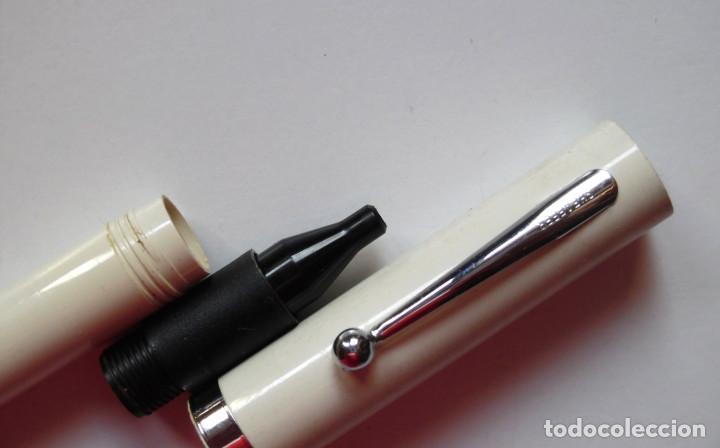 Escriban&iacute;a: Sheaffer para roller. Sin carga. 13 cm de largo con capucha - Foto 4
